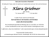 eine Anzeige