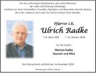 eine Anzeige